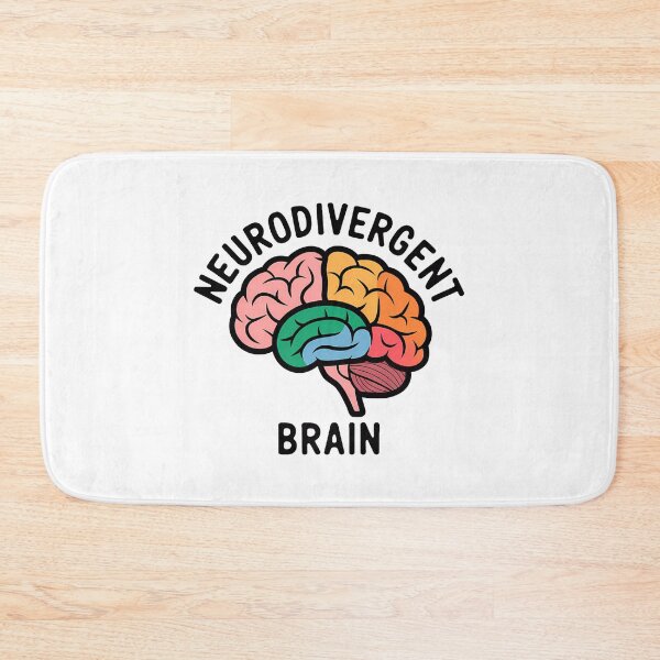 Item preview, Express Your Unique Perspective with Neurodivergent Brain Art designed and sold by WatermelonPink.