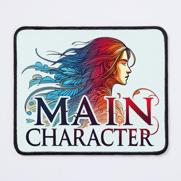 Item preview, You Are the Main Character, typography designed and sold by maxmaj.