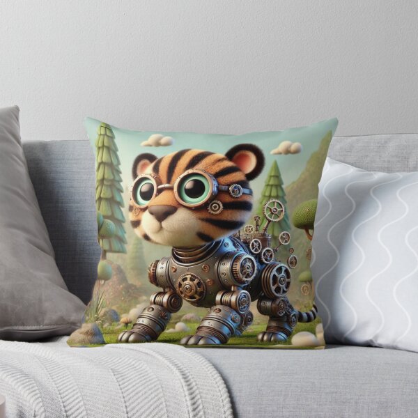 Item preview, Steampunk Tasmanian Tiger designed and sold by Sillytoe.