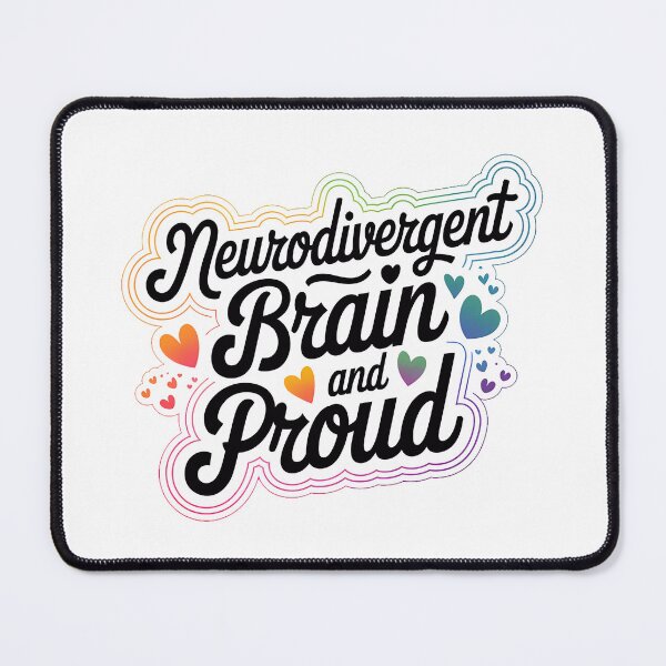 Item preview, Colorful Expressions of Neurodivergent Pride for Everyday Inspiration designed and sold by WatermelonPink.