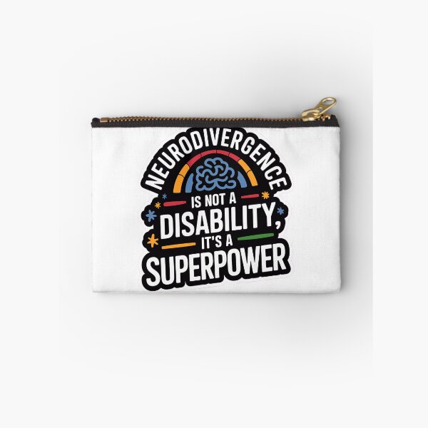 Item preview, Vibrant 'Neurodivergence is a Superpower' Design for Stickers, Apparel, and More designed and sold by WatermelonPink.