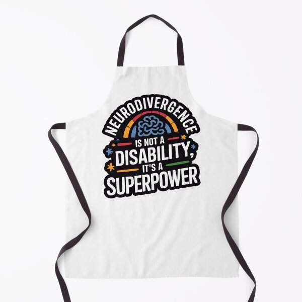 Item preview, Vibrant 'Neurodivergence is a Superpower' Design for Stickers, Apparel, and More designed and sold by WatermelonPink.