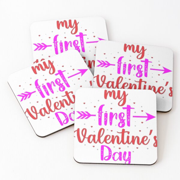 Item preview, My First Valentine's Day designed and sold by ImaginMotivate.