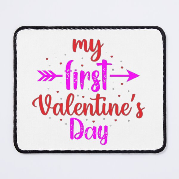 Item preview, My First Valentine's Day designed and sold by ImaginMotivate.