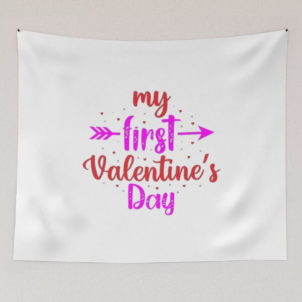 Item preview, My First Valentine's Day designed and sold by ImaginMotivate.