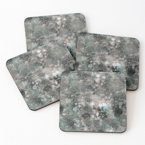 Item preview, Abstract gray turquoise designed and sold by IsaVvat.