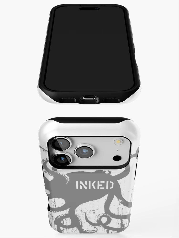 Thumbnail 3 of 4, iPhone Case, Inked Octopus designed and sold by Rafiwashere.