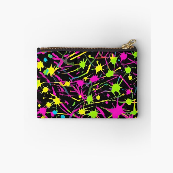 Item preview, Neon paint splatter print designed and sold by NicMacTees.