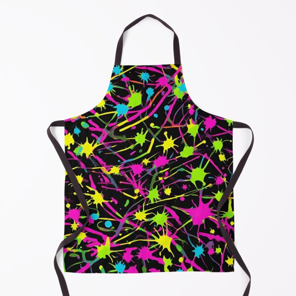 Item preview, Neon paint splatter print designed and sold by NicMacTees.