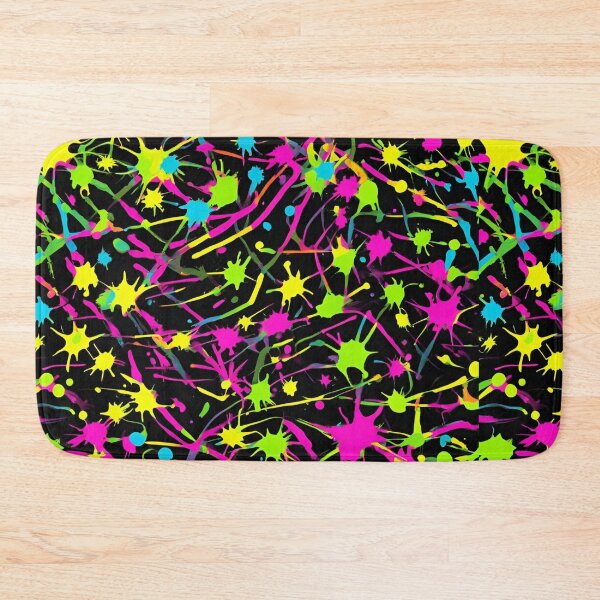Item preview, Neon paint splatter print designed and sold by NicMacTees.