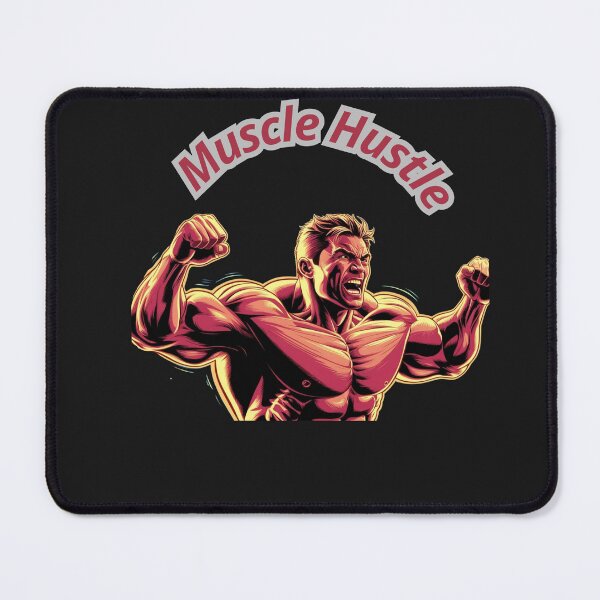 Item preview, Anime Gym Shirt- Muscle Hustle designed and sold by Laugh & Rewind .