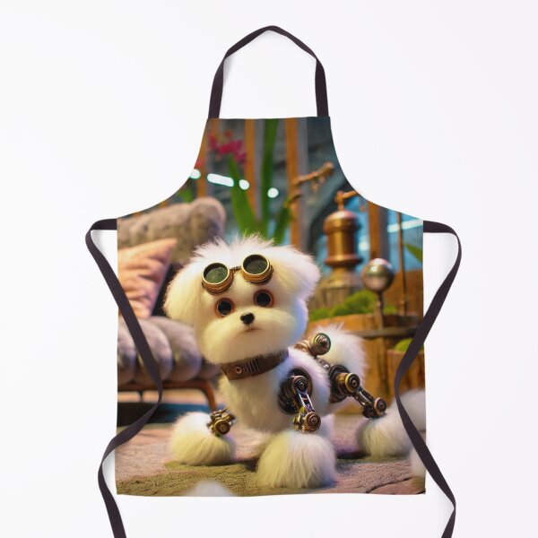 Item preview, Steampunk Teacup Maltese designed and sold by Sillytoe.