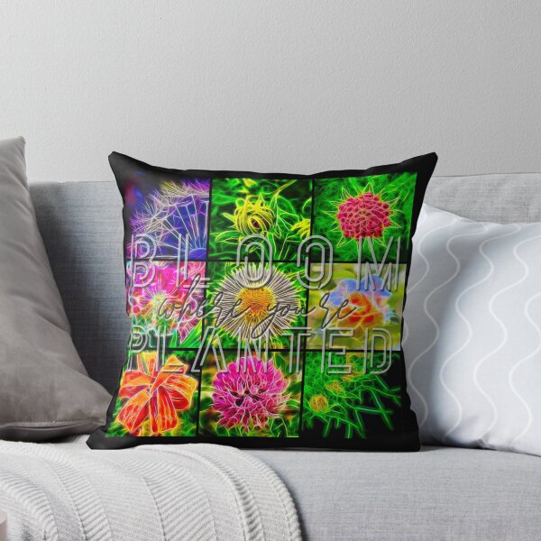 Item preview, 3x3 Grid Design - Bloom where you're Planted designed and sold by nature. electrified..