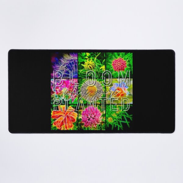 Item preview, 3x3 Grid Design - Bloom where you're Planted designed and sold by nature. electrified..