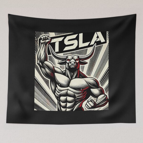 Item preview, tsla stock designed and sold by TEEJAMBOREE.