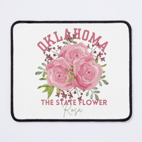 Item preview, Oklahoma State Flower Rosa Classic T-shirt Sticker designed and sold by ThinkNature!.