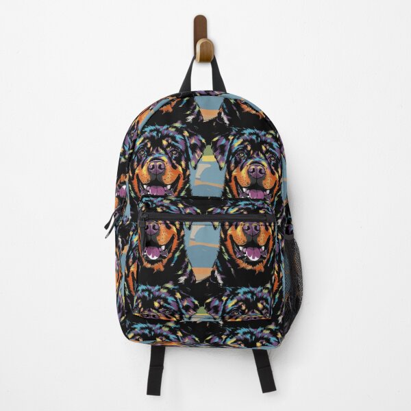 Item preview, Dynamic Rottweiler Illustration – Vibrant and Artistic Urban Design designed and sold by NSB-Design.