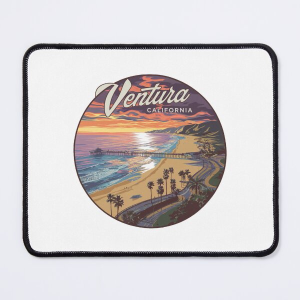 Item preview, Ventura, California - Sunset Pier Vibes designed and sold by CircinusStore.