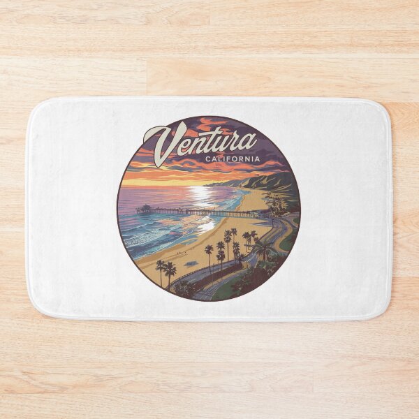 Item preview, Ventura, California - Sunset Pier Vibes designed and sold by CircinusStore.