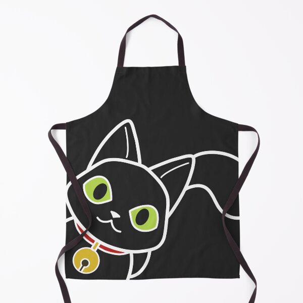 Item preview, Simple Peeking Black Coeurl Kitten designed and sold by Gremlin Mode.