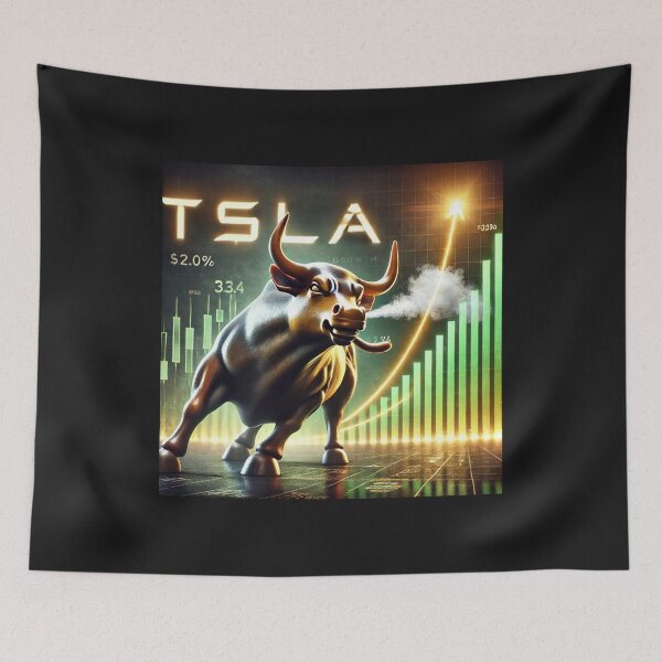 Item preview, tsla stock designed and sold by TEEJAMBOREE.