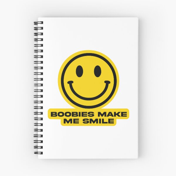 Item preview, Boobies Make Me Smile designed and sold by the-craft-shop.