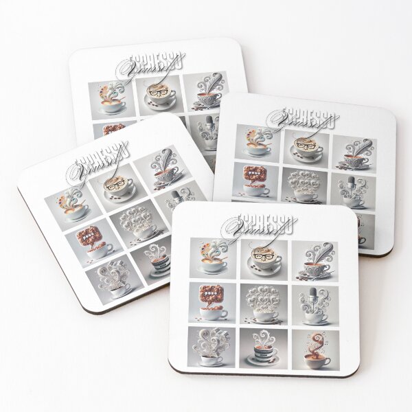 Item preview, 3x3 Grid Design - Espresso Yourself designed and sold by nature. electrified..