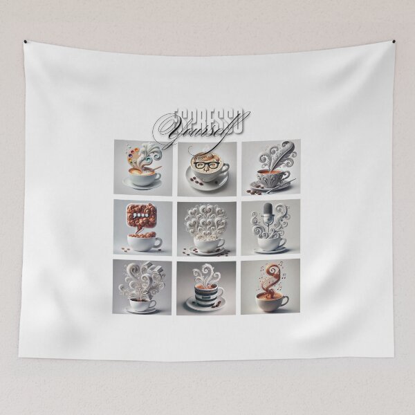Item preview, 3x3 Grid Design - Espresso Yourself designed and sold by nature. electrified..