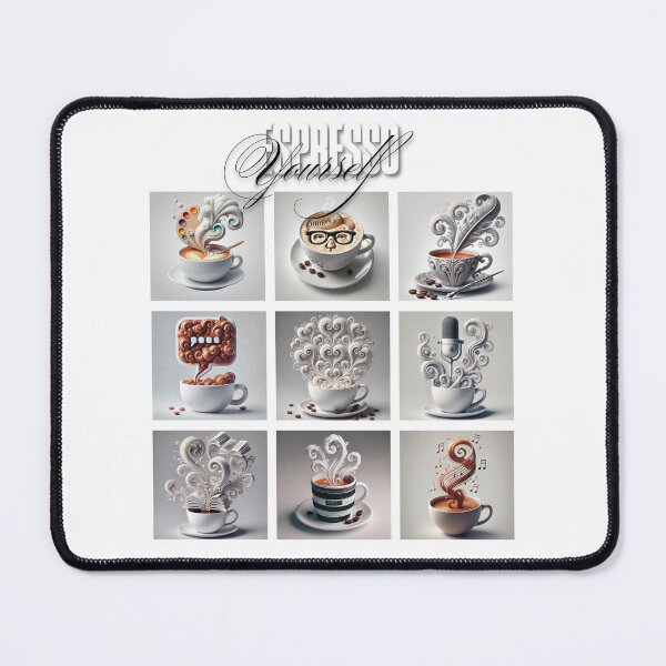 Item preview, 3x3 Grid Design - Espresso Yourself designed and sold by nature. electrified..