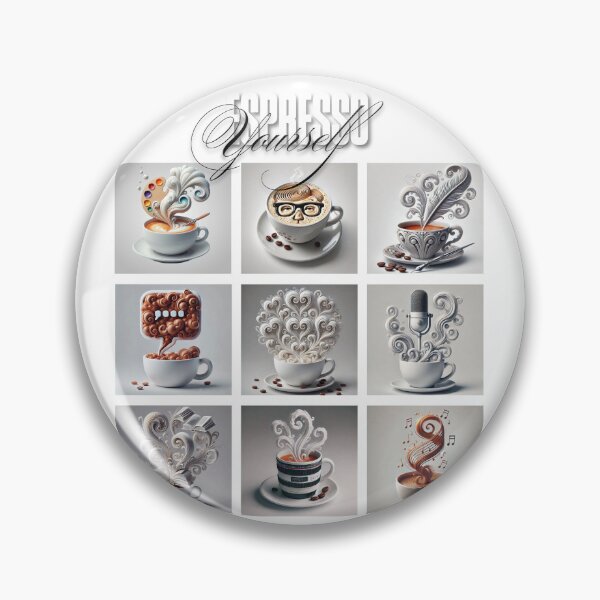 Item preview, 3x3 Grid Design - Espresso Yourself designed and sold by nature. electrified..