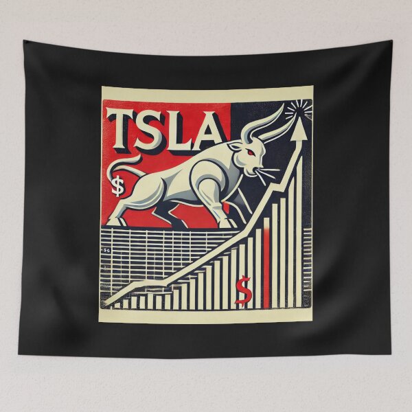 Item preview, tsla stock designed and sold by TEEJAMBOREE.