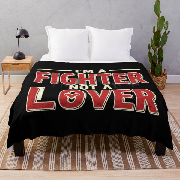 Item preview, i am a fighter not a lover designed and sold by FitEnvy.
