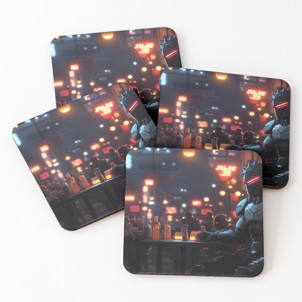 Item preview, Neon Nights in the Cantina  designed and sold by Carlos Monteiro.