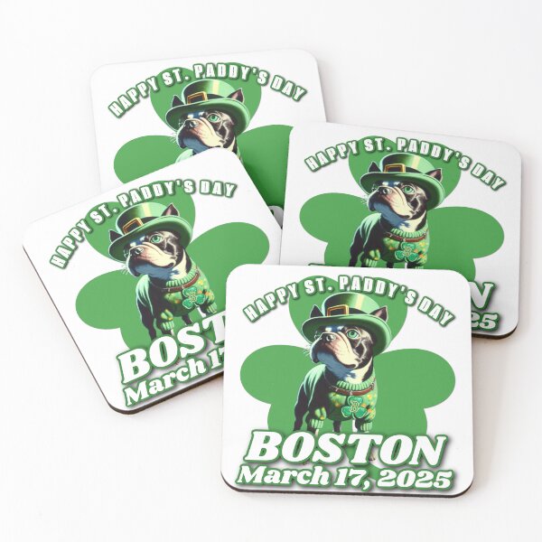 Item preview, Happy St. Paddy's Day Boston! designed and sold by BarleyClover.
