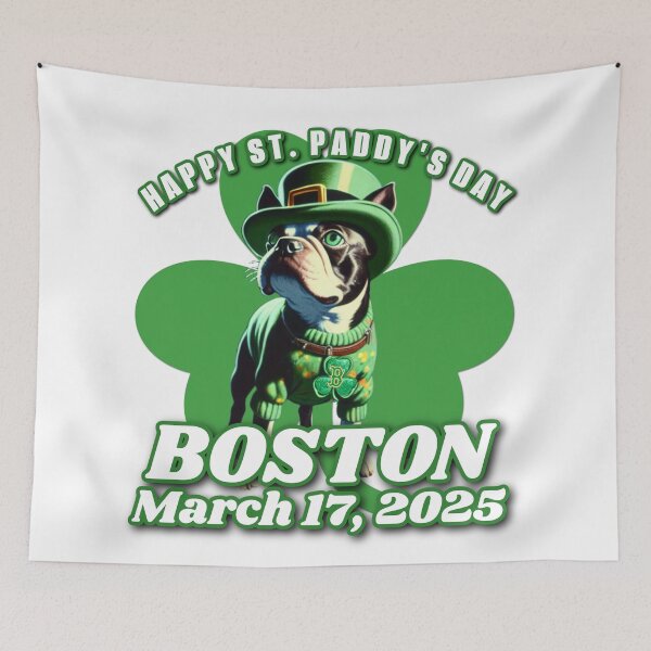 Item preview, Happy St. Paddy's Day Boston! designed and sold by BarleyClover.