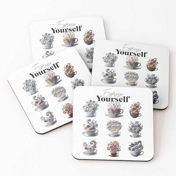 Item preview, 3x3 Grid Design - Espresso Yourself designed and sold by nature. electrified..