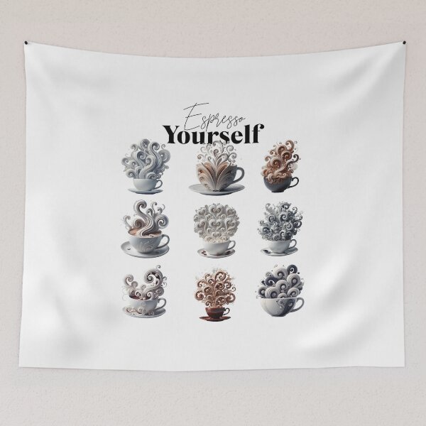 Item preview, 3x3 Grid Design - Espresso Yourself designed and sold by nature. electrified..