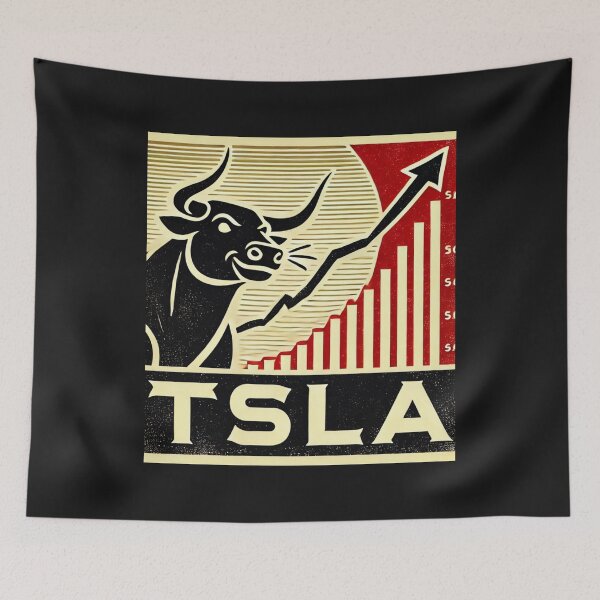 Item preview, tsla stock designed and sold by TEEJAMBOREE.