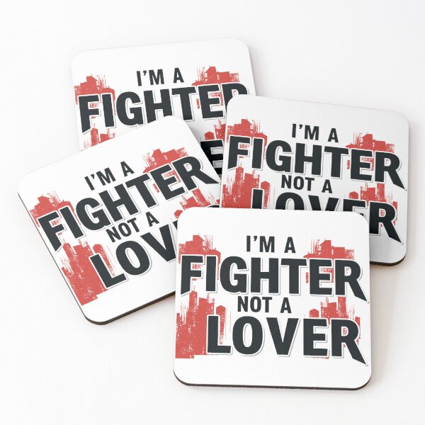 Item preview,  i am a fighter not a lover designed and sold by FitEnvy.