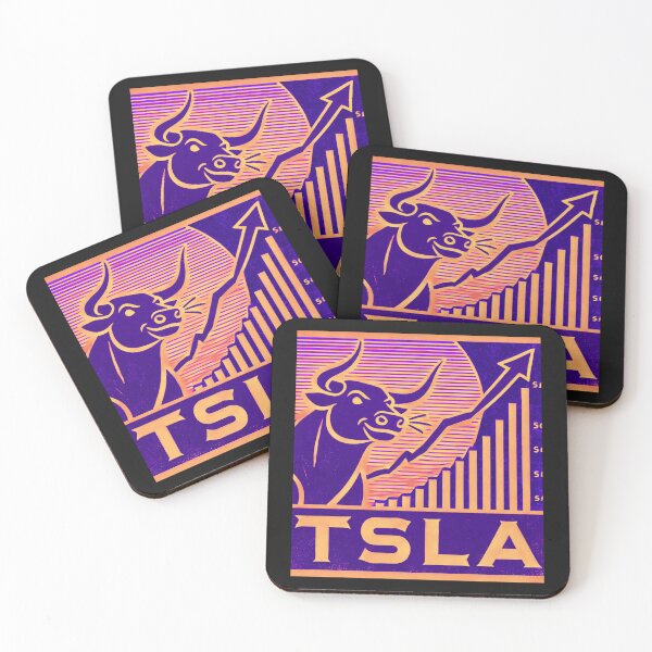 Item preview, tsla stock designed and sold by TEEJAMBOREE.