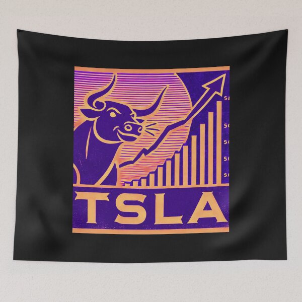 Item preview, tsla stock designed and sold by TEEJAMBOREE.
