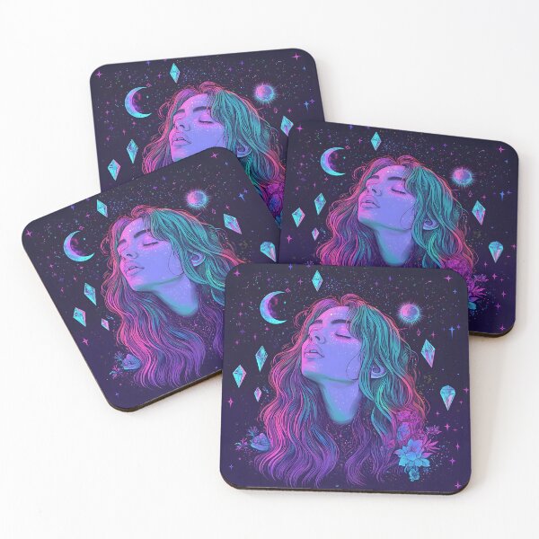 Item preview, Holographic Mystic Priestess Girl  designed and sold by natalidesign.