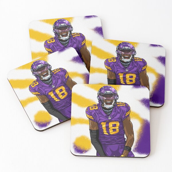 Item preview, Justin Jefferson Vikings Skol designed and sold by bmartindesigns.