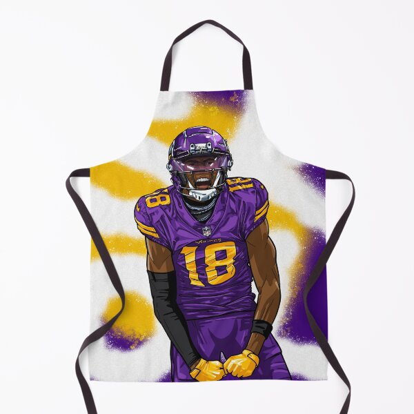 Item preview, Justin Jefferson Vikings Skol designed and sold by bmartindesigns.