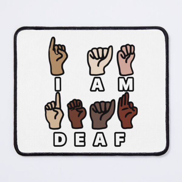 Item preview, I am deaf designed and sold by Artistkhg.