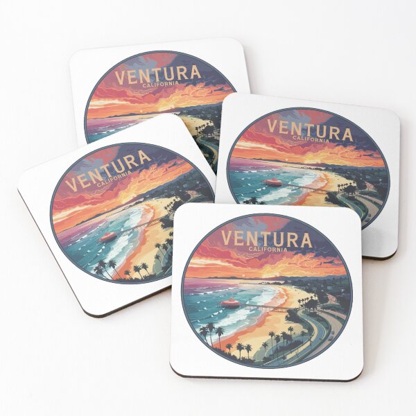 Item preview, Ventura, California - Scenic Sunset Coastline designed and sold by CircinusStore.