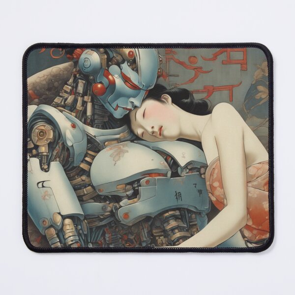 Item preview, Robot Shunga Imitation Japanese Erotica #1 designed and sold by NickWhittleArt.