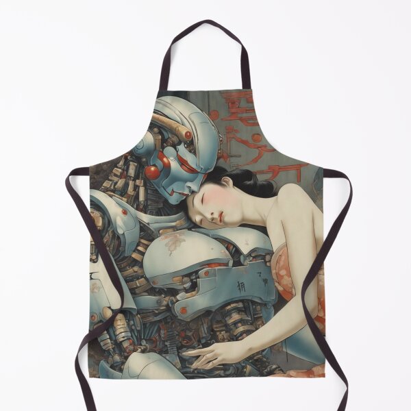 Item preview, Robot Shunga Imitation Japanese Erotica #1 designed and sold by NickWhittleArt.