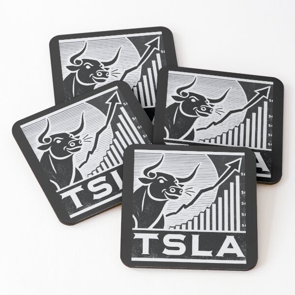 Item preview, tsla stock designed and sold by TEEJAMBOREE.