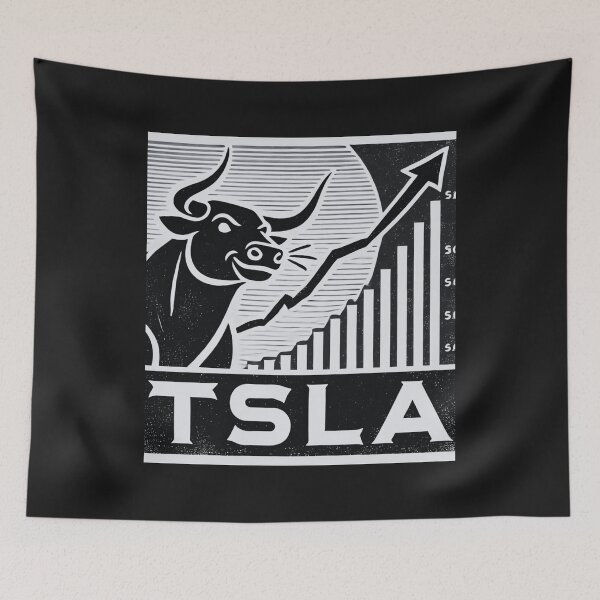 Item preview, tsla stock designed and sold by TEEJAMBOREE.